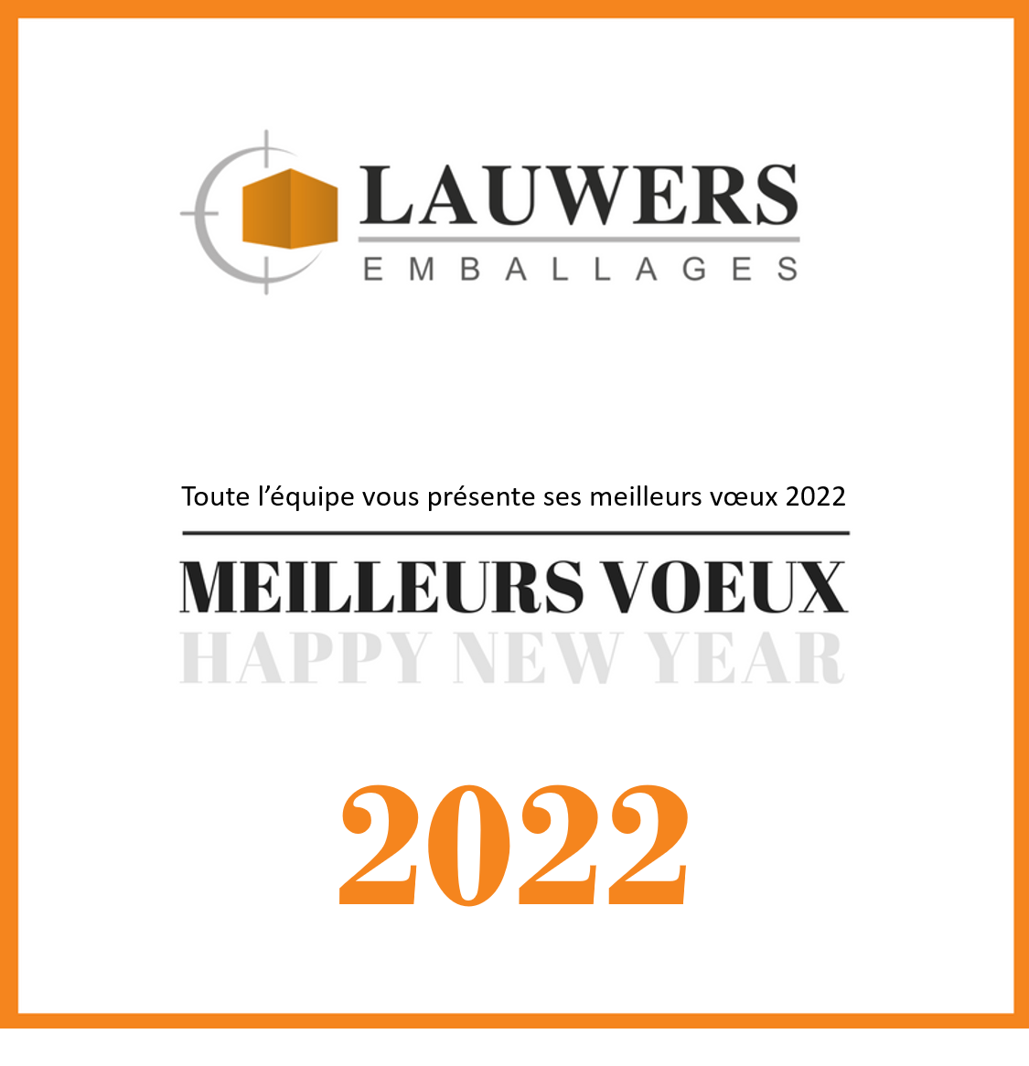 voeux lauwers 2022